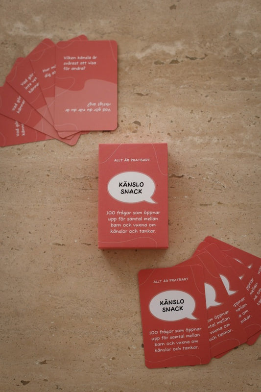 Samtalskort Känslosnack